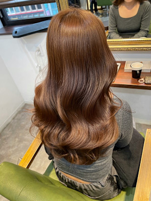 髪質改善/縮毛矯正/酸性ストレート/韓国風/顔周りレイヤー