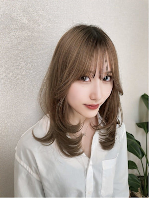 髪質改善/縮毛矯正/酸性ストレート/韓国/くすみカラー/前髪