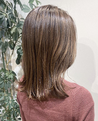 多毛さん　くびれ外ハネミディアム