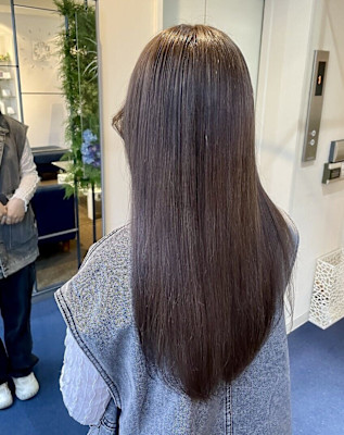 【W_SALON 河原町】ブラウンベージュ/ココアブラウン