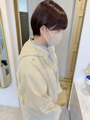 耳掛けナチュラルショート