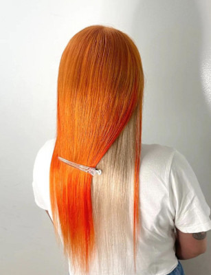 個性的インナーカラー