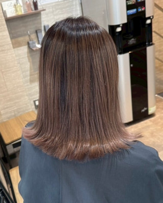 ナチュラルブラウン　髪質改善トリートメント　TOKIO