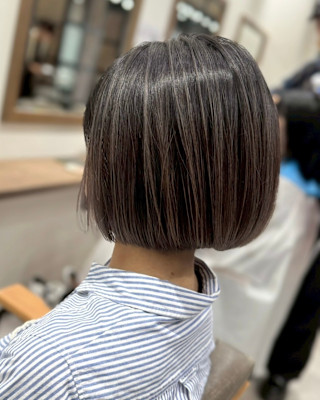 髪質髪質カラー艶髪春カラー　イエベ嘉rー