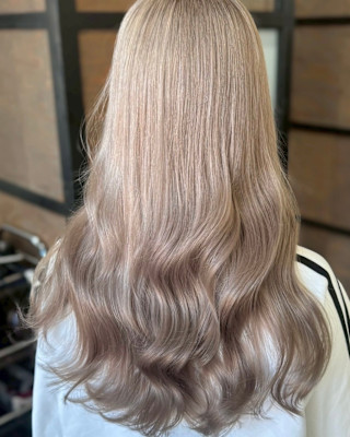 髪質改善トリートメント　酸性ストレート　艶髪カラー