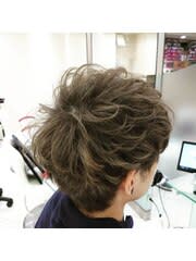 クセ毛束感ショート