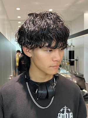 【爽太指名限定スタイル】マッシュウルフ/ニュアンスパーマ