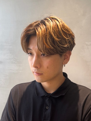 【爽太指名限定スタイル】ハイライト/毛流れセンターパート