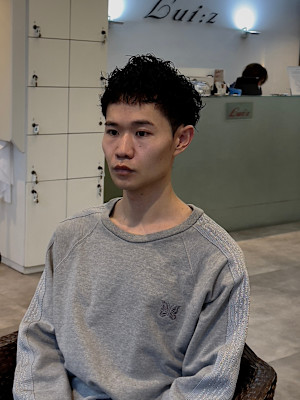 ダウンスパイキーパーマ