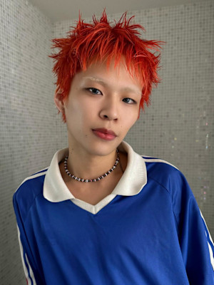 ヴィヴィッドオレンジショート（Shinnosuke）