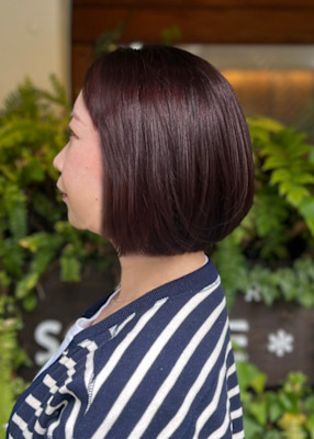 大人柔らかボブ