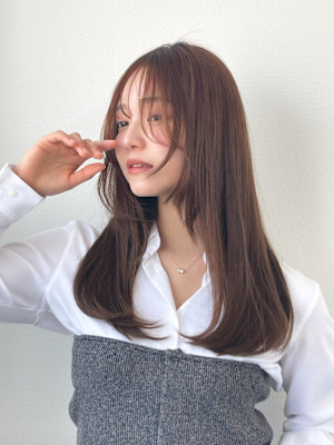 ★イルミナカラー　さらさらストレート