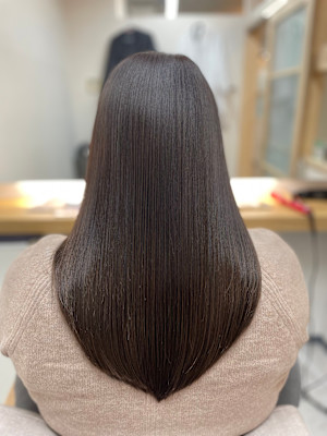 髪質改善×イルミナカラー×藤原