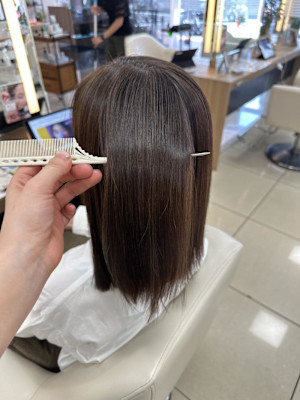 [aika]酸性ストレートで美髪スタイルへ