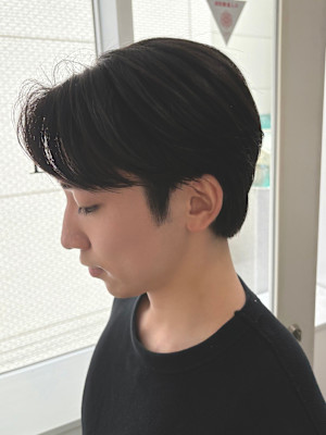 メンズ韓国風ダウンパーマ♪