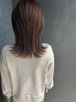 ミディアムレイヤーカット