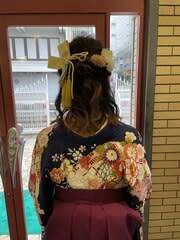 卒業式ヘアセット