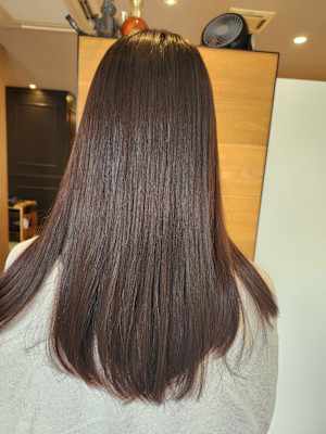 縮毛矯正　ナチュラル