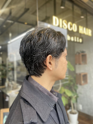 くせ毛を活かして