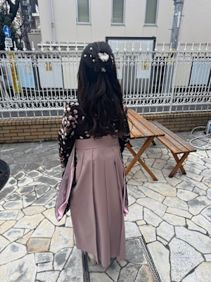 卒業式着付け&ヘアセット