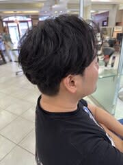 癖毛を活かしたスタイル