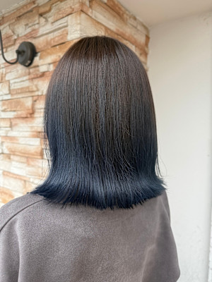 ブルーブラックグラデーション