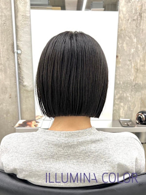 髪質改善　イルミナカラー