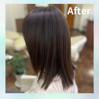 髪質改善×縮毛矯正
