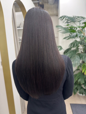  『ROW町田』ニュアンスカラー×艶髪