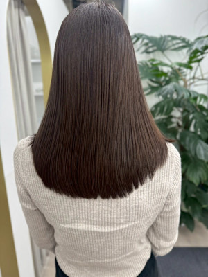  『ROW町田』ダークトーン艶髪