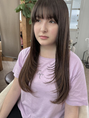 レイヤー×ロングスタイル