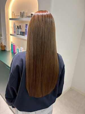 髪質改善カラー/べージュ/縮毛矯正/髪質改善トリートメント