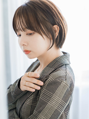 【S.BROOM天王寺店】丸みショートボブ