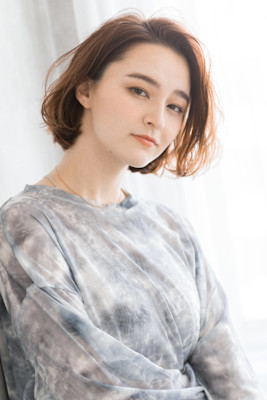 【S.BROOM天王寺店】ゆるふわボブ×ラフスタイル