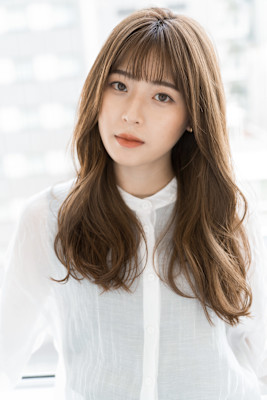 【S.BROOM天王寺店】ナチュラルセミディースタイル