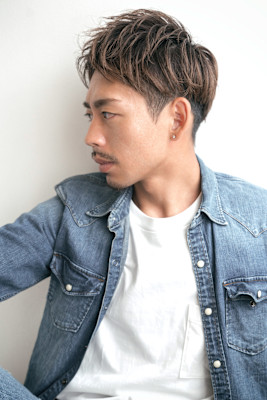 【S.BROOM天王寺店】ツーブロック束感ショート