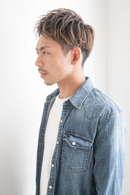 【S.BROOM天王寺店】ツーブロック束感ショート