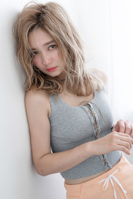 【S.BROOM】かきあげレイヤースタイル