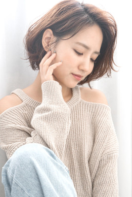 【S.BROOM】エアリーショートボブ