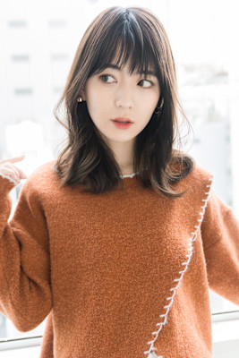 【S.BROOM】シースルーバングレイヤースタイル