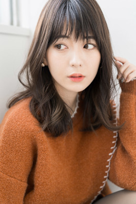 【S.BROOM】シースルーバングレイヤースタイル