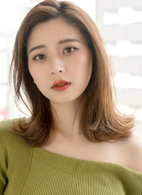 【S.BROOM】かきあげレイヤースタイル