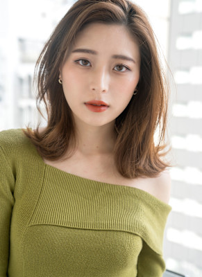 【S.BROOM】かきあげレイヤースタイル