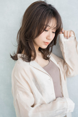 【S.BROOM】シースルーバングレイヤースタイル