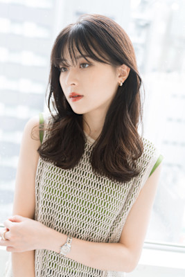 【S.BROOM】韓国風くびれレイヤースタイル