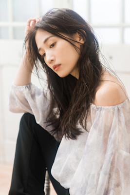 【S.BROOM】大人センターパートゆる巻きレイヤー