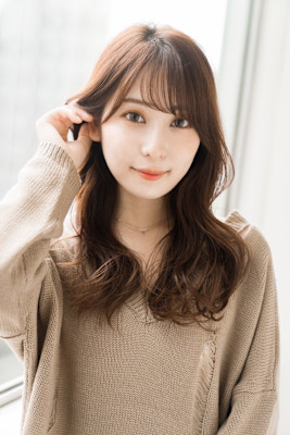 【S.BROOM天王寺店】韓国風くびれレイヤースタイル