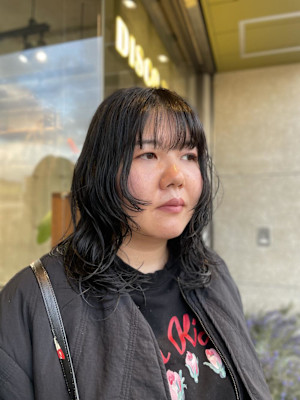 フェイスレイヤー×パーマ