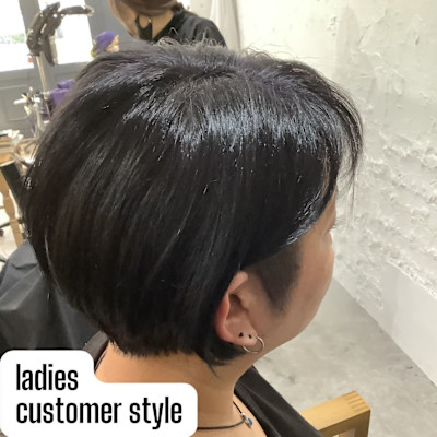 chan.≫ Customer Style ネイビーアッシュ