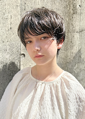 大人可愛いショート